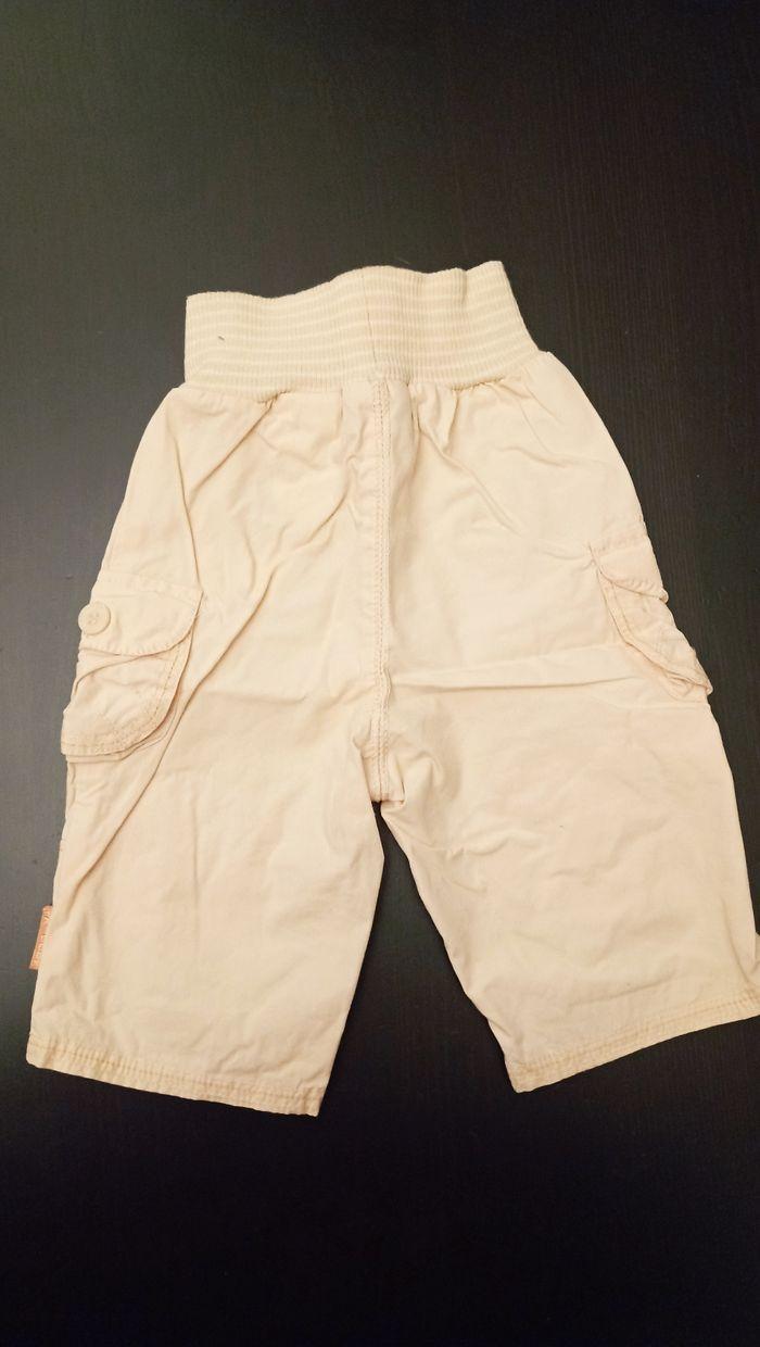 Pantalon en toile légère premaman - 1 m - photo numéro 2