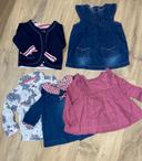 Lot robe / chemise / blouses / gilet - 6 mois