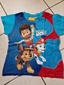 Tee-shirt pat patrouille 4 ans