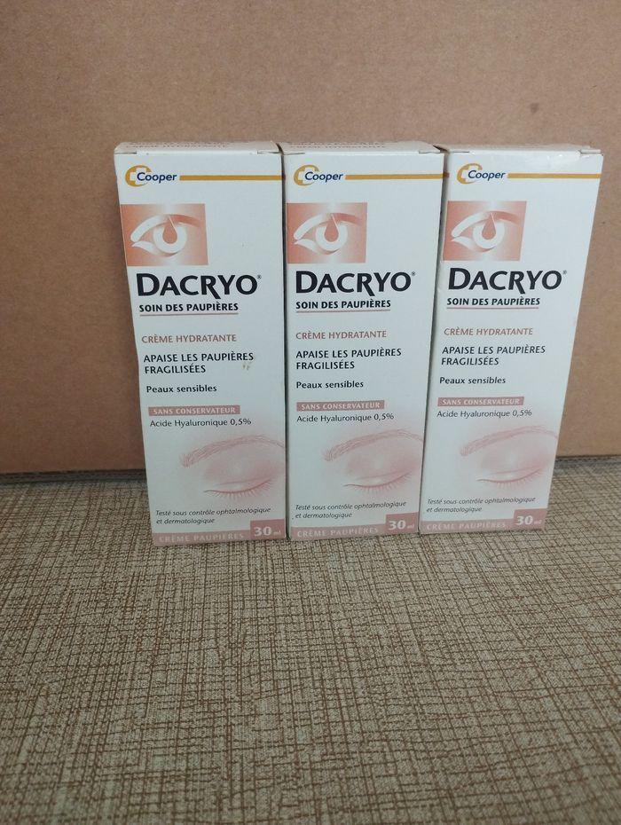 Lot de 3. - DACRYO crème paupières - photo numéro 1