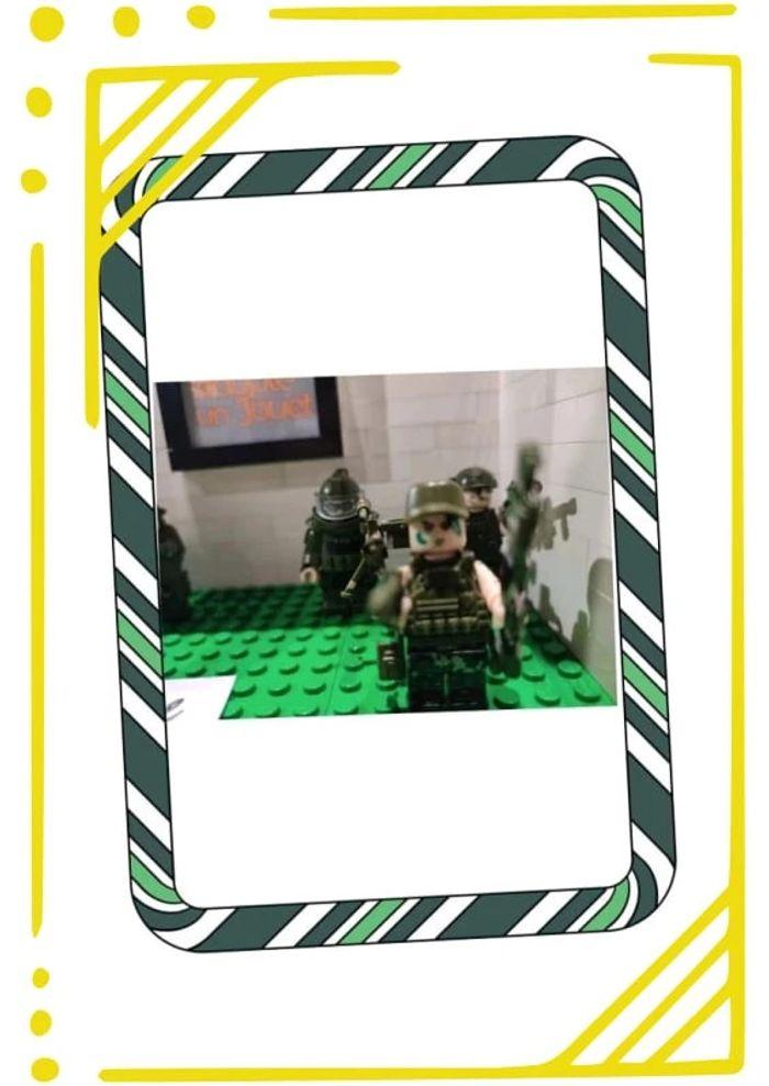 "Lot A02" - Lot de 6 soldats type Lego - photo numéro 3