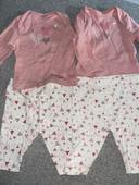 Lot 2 pyjama jumelles