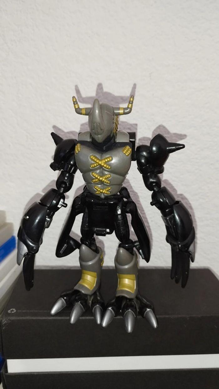 Figurine Digimon Black Wargreymon Digi Egg Bandai 2000 figure rare Digivolving - photo numéro 1