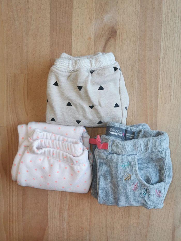 Lot de 3 pantalons 9 mois - photo numéro 1