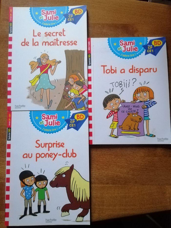 Livres Sami et Julie Fin CP début CE1