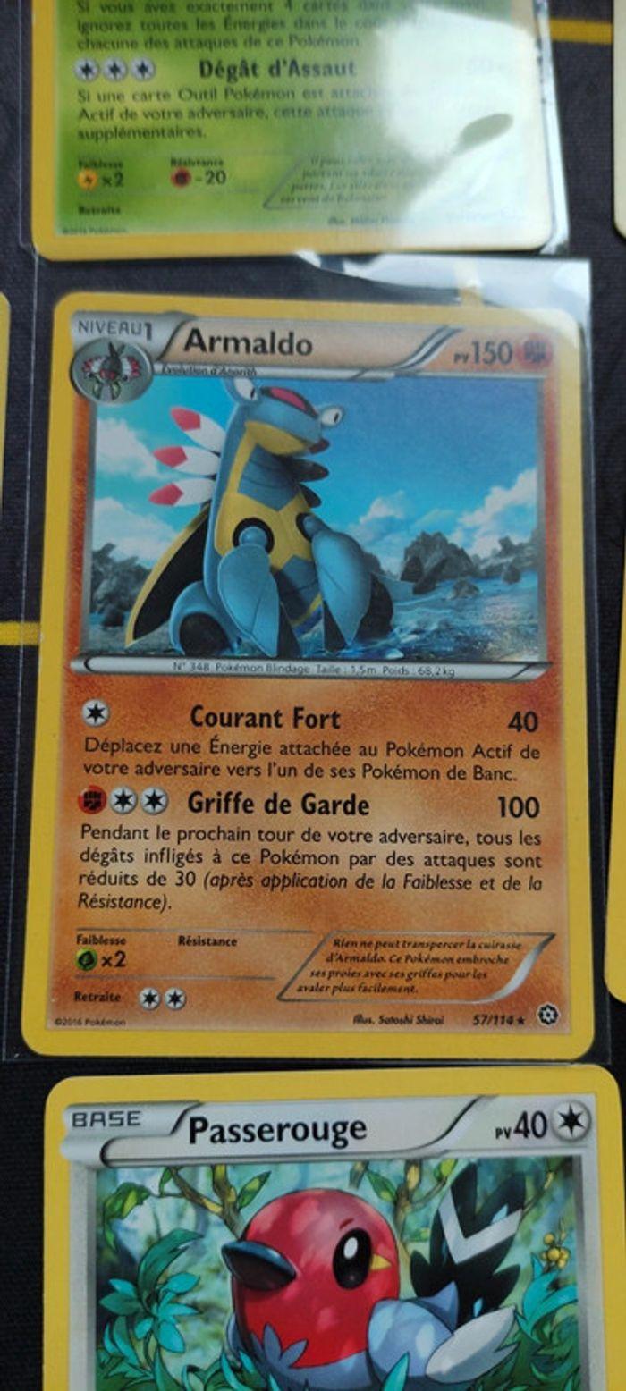 Lot cartes Pokémon XY Offensive vapeur - photo numéro 8