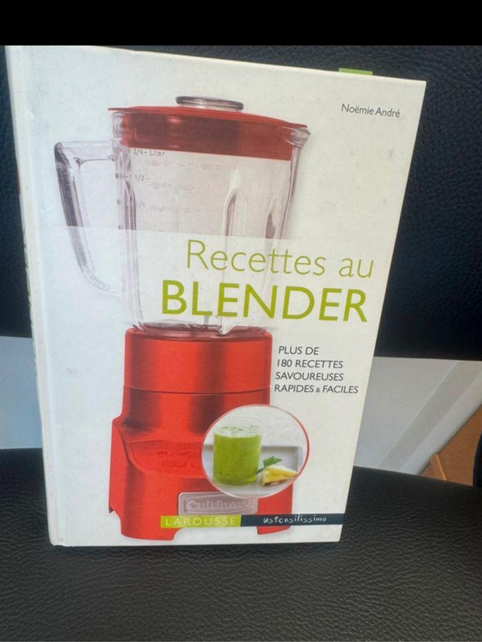 Livre recettes au blender - photo numéro 1