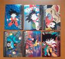 Lot 6 prismes sp trading card db cartes dbz