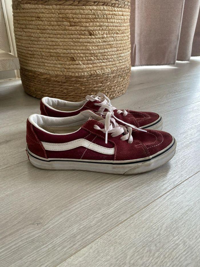 Baskets Vans Bordeaux - photo numéro 1