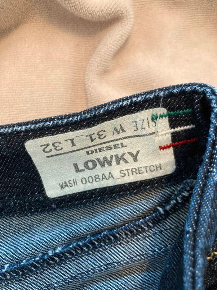 Jeans diesel modèle lowky taille W 31 / L  32 - photo numéro 4