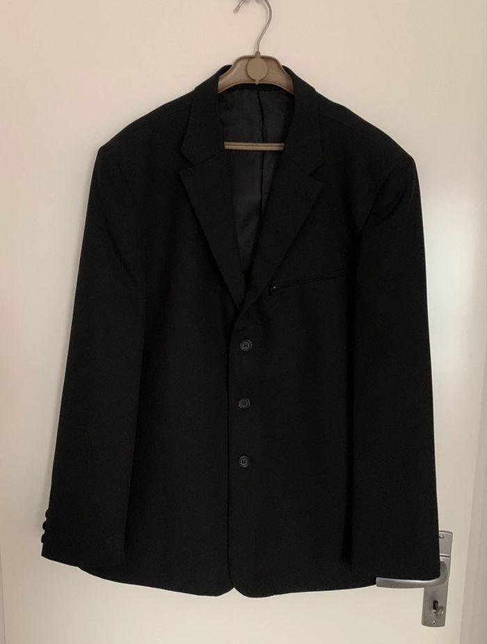 Veste blazer noire pour homme taille XXL/ 58 - photo numéro 1