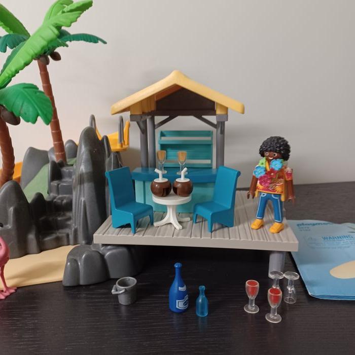 ile avec vacanciers 6979 playmobil - photo numéro 3