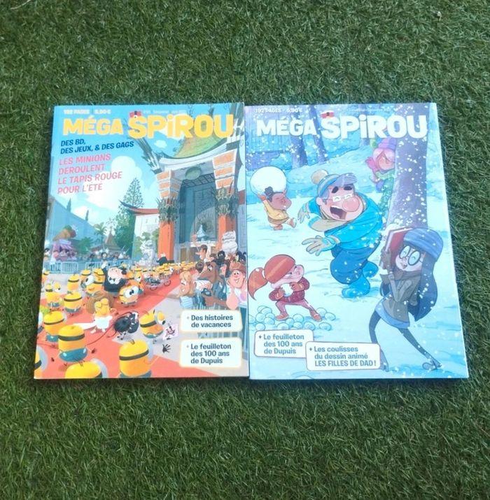 Lot de 2 livres neuf Méga Spirou