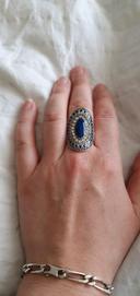 Bague bleue