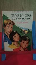 Trois cousins dans un moulin, n° 123, 1963, bibliothèque rose