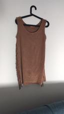 Robe beige / marron