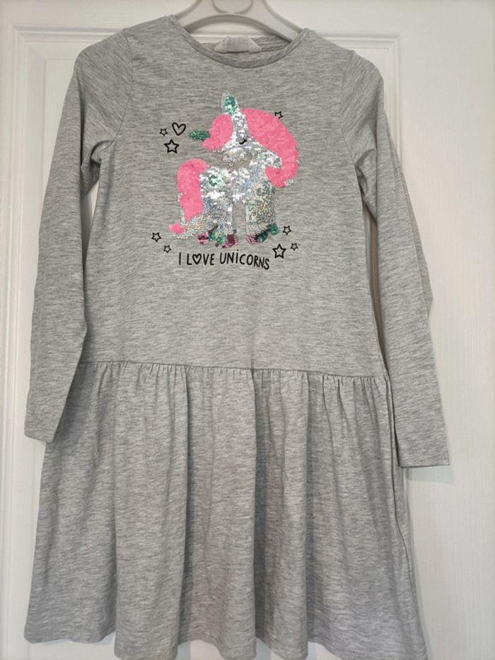 Robe licorne à strass 8 -10 ans h&M 🦄 - photo numéro 1