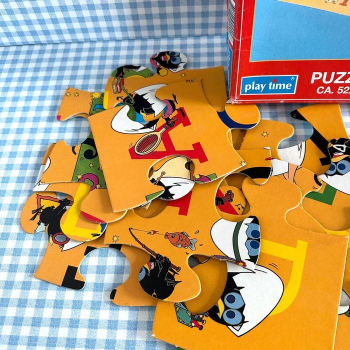 Puzzle géant Calimero vintage - photo numéro 3