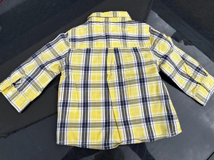 Chemise manches longues bébé garçon 9 mois - photo numéro 3