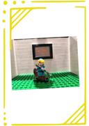 Figurine type Lego - jeux vidéo - link - JV01