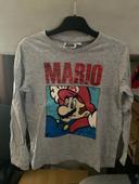 Tee shirt manches longues Mario