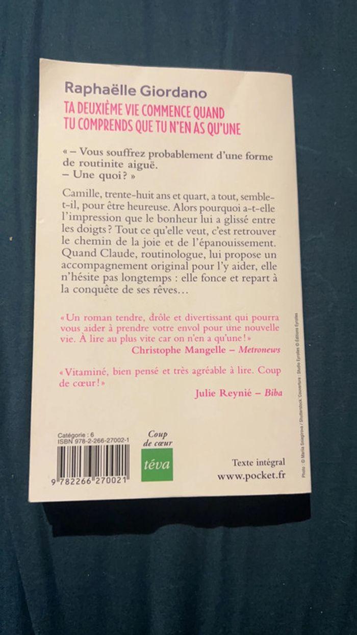 livre ta deuxième vie commence quand tu comprends que tu n’en as qu une - photo numéro 2