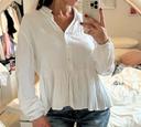 Blouse blanche fluide stradivarius