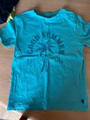 T-shirt turquoise okaïdi 6 ans