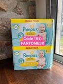 Lot 2 cartons Pampers Premium Protection Taille 2 : 228 Couches