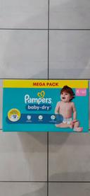 96 Couches Pampers Taille 4 Neuf (1 carton)