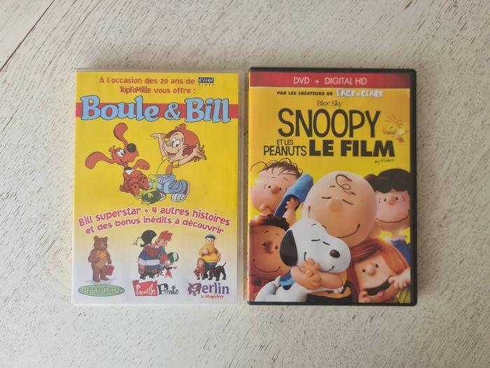 Lot de 2 DVD - Boule & Bill + Snoopy et les Peanuts Le Film - photo numéro 1