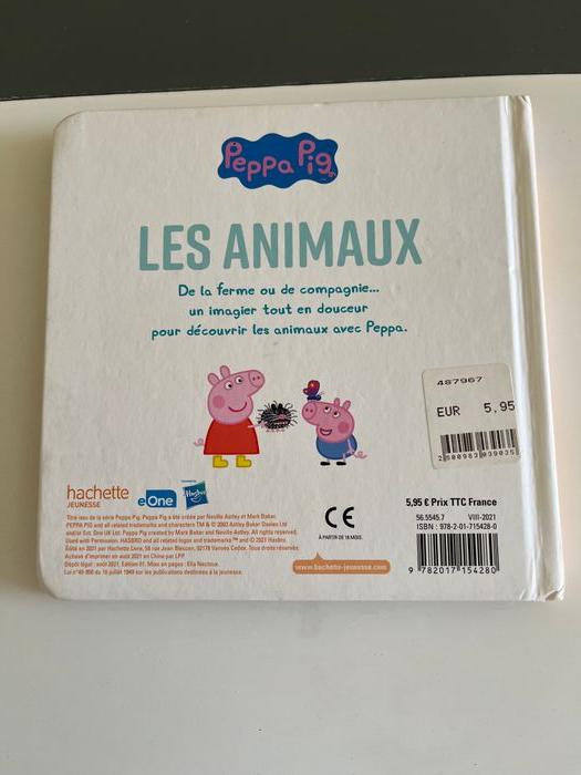 Livre Les animaux avec Peppa - photo numéro 2