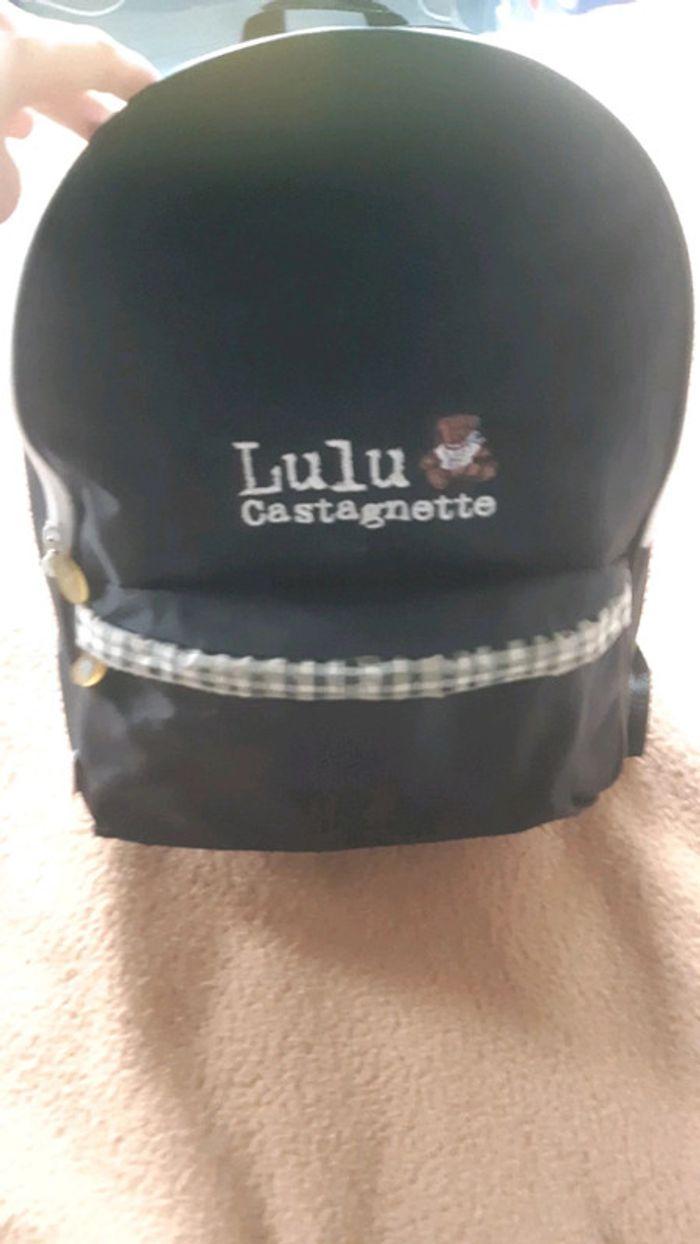 Sac a dos lulu castagnette noir - photo numéro 2