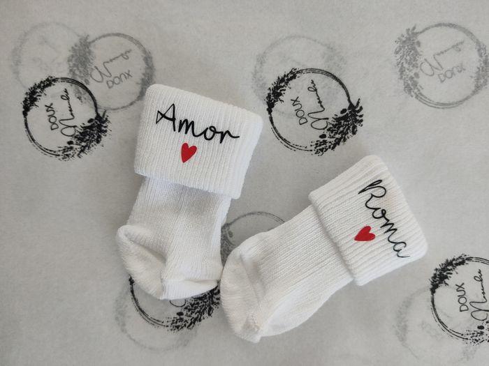 Chaussettes bébé personnalisé - photo numéro 9