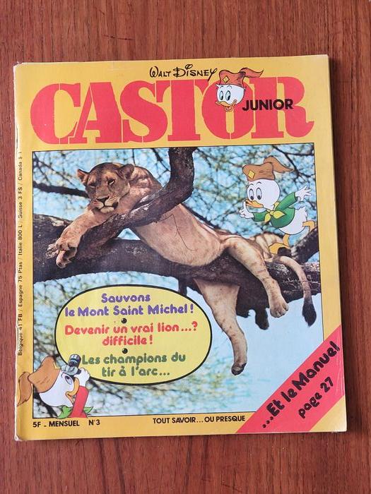 7 magazines Castor Junior - Disney - vintage 1978 - photo numéro 4