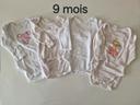 Lot 4 bodys 9 mois Tex In Extenso