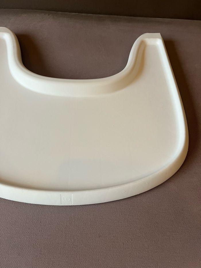 Plateau stokke tray pour chaise haute tripp trapp blanc 🤍 - photo numéro 5