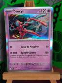 Deoxys holo rare 74/182 faille paradoxe