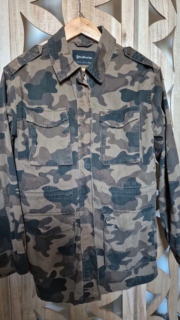 Veste militaire Stradivarius - photo numéro 5