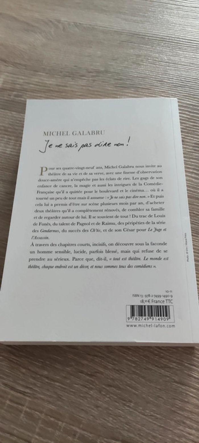 Michel Galabru Je ne sais pas dire non - photo numéro 2