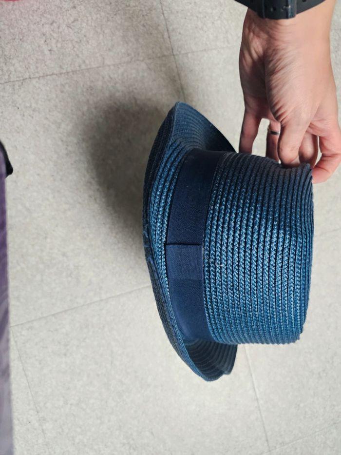 Chapeau homme bleu marine 60 - photo numéro 3