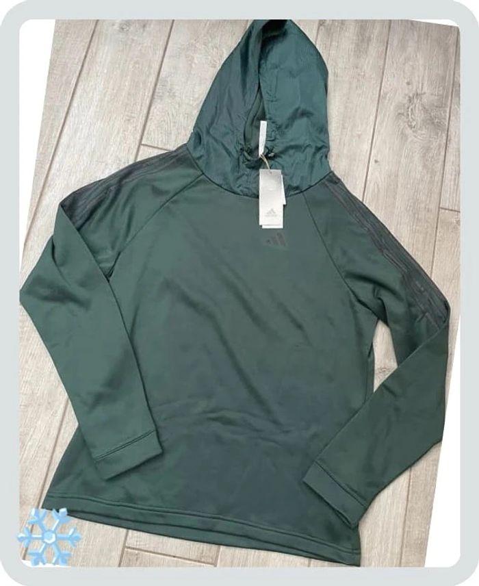 Sweat capuche Adidas taille M - photo numéro 2