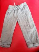 Pantalon gris bébé garçon 18 mois