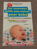 Livre de recette pour petits pots de bébé