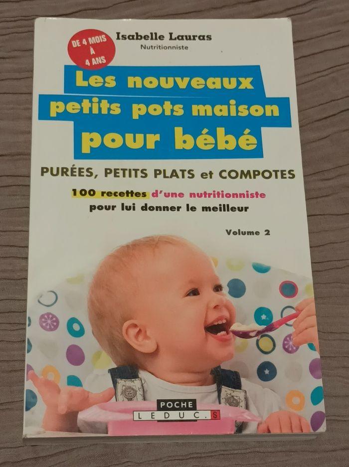 Livre de recette pour petits pots de bébé - photo numéro 1