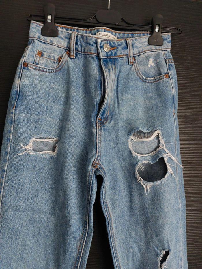 Jean 3/4 pull&bear taille 32 - photo numéro 6