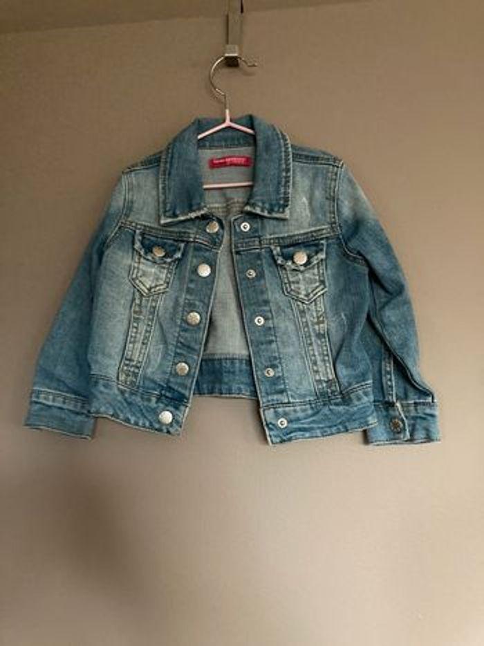 Veste en jean 2-3 ans 98 cm - photo numéro 5