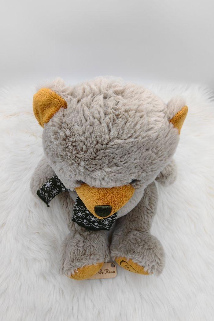 Doudou peluche Ours Nougat La Grande Recré - photo numéro 8