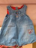 Robe boule en jean Orchestra Taille 9 mois