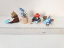 Lot 4 figurines baby marque bullyland